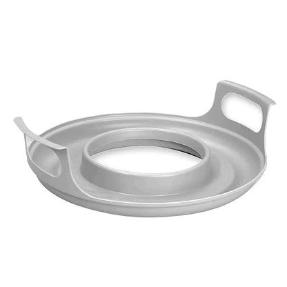 HeatMate™ Microwave Plate Holder – Durable, Easy-Clean Steam Tray for Bowls & Dishes